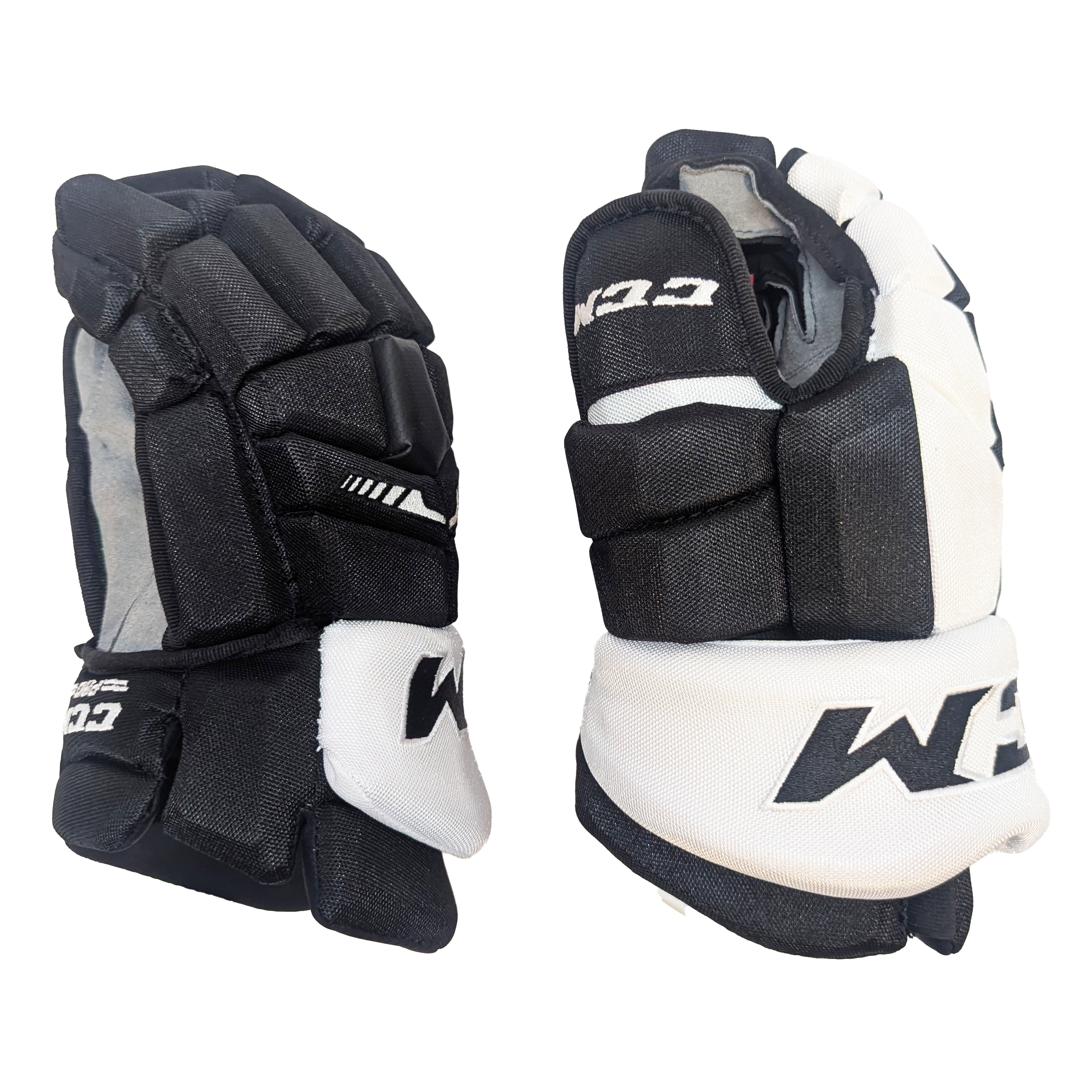 CCM HGTK - Gant NHL Pro Stock - Penguins de Pittsburgh (noir/blanc)
